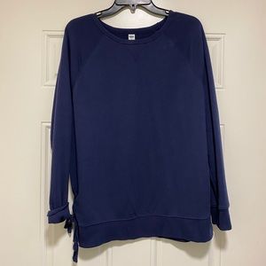 Old Navy Sweatshirt- Lace-Up Sides - Large